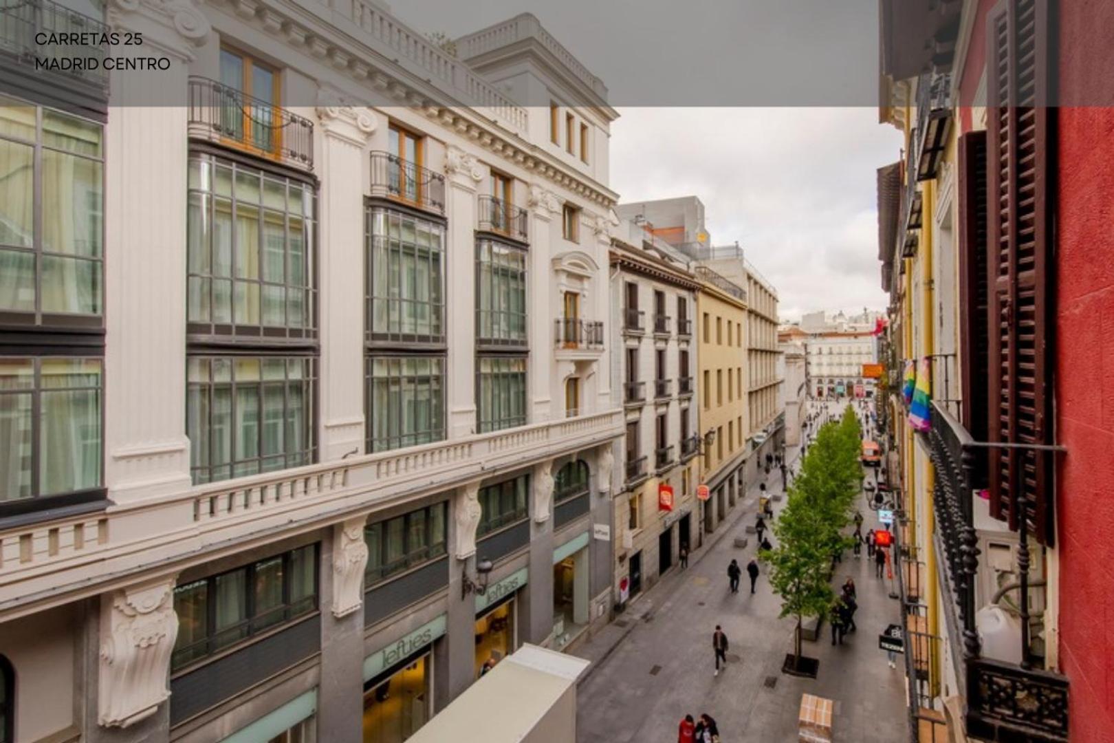 Fashion Design Loft En Calle Carretas-Sol Para 4Pax 马德里 外观 照片