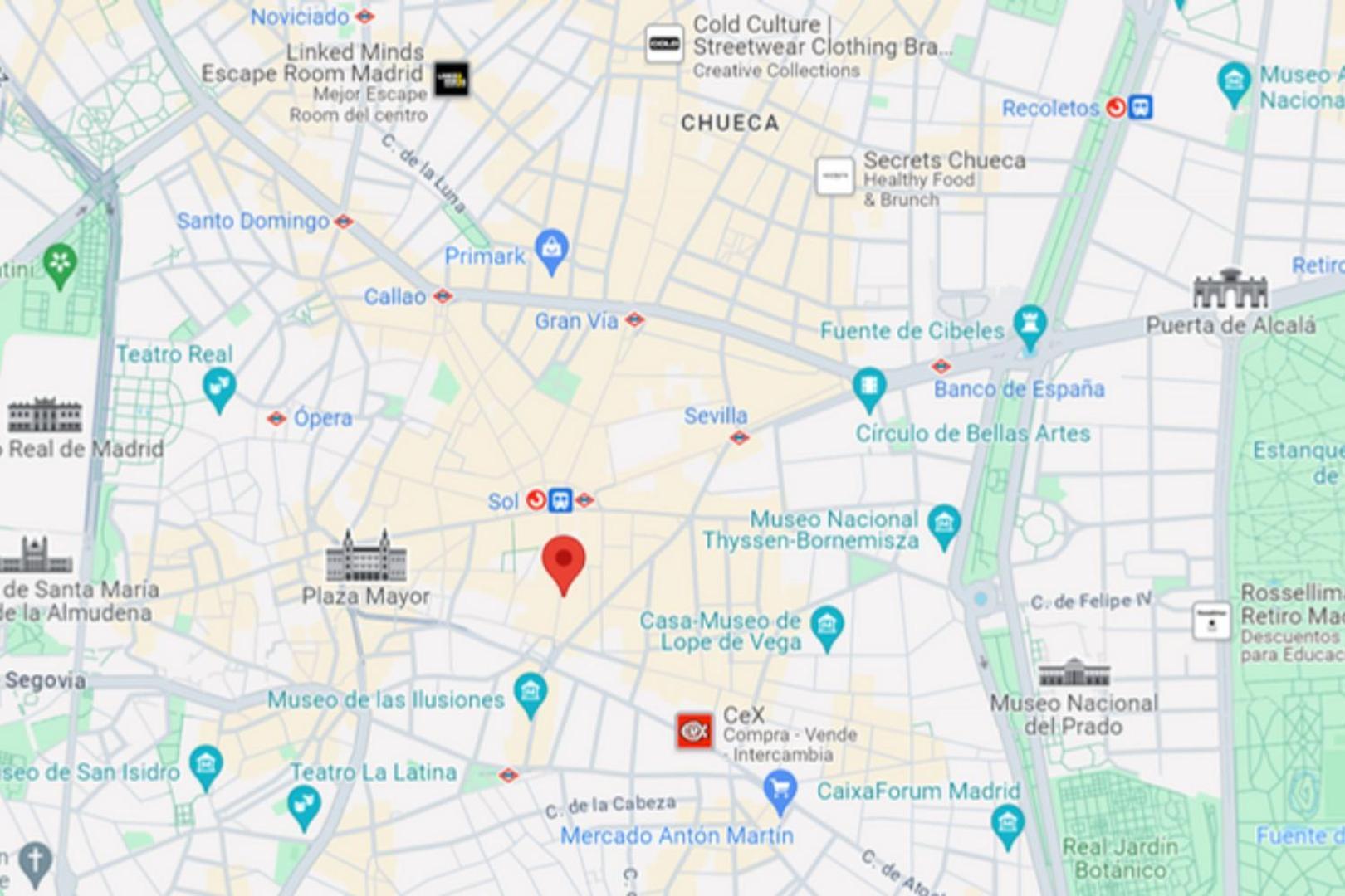 Fashion Design Loft En Calle Carretas-Sol Para 4Pax 马德里 外观 照片