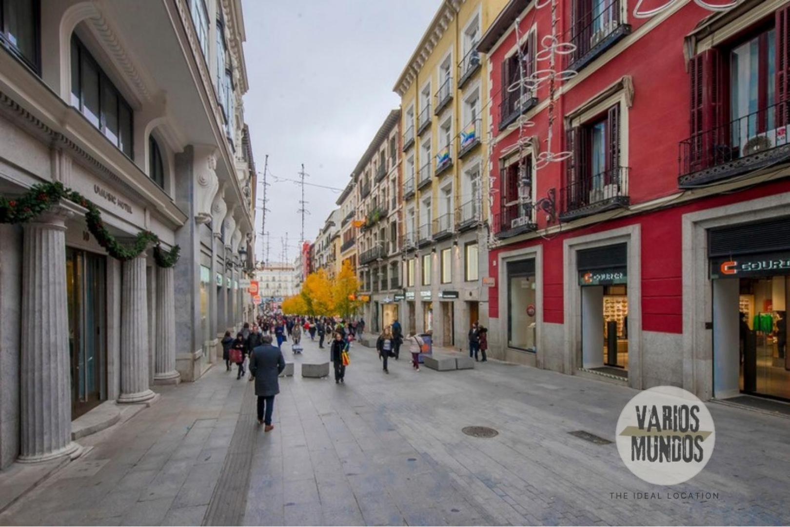 Fashion Design Loft En Calle Carretas-Sol Para 4Pax 马德里 外观 照片